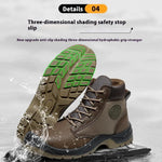 Men's Lace Up Safety Work Boots