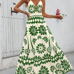 Marbella Bloom Floral Cutout Maxi Dress