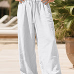 KZZ Men's Retro Summer Casual Trousers