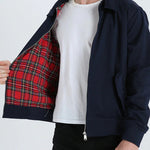 Harryson | Giacca Harrington con Fodera Tartan