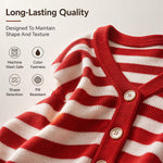 Women's Relaxed V Neck Button Cardigan