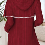 Women's Layered Longline Hoodie