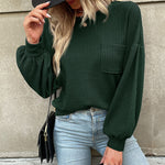 Zeagoo Long Sleeve Backless Hollow Knit Sweater for Women Casual Work Office Loose Fit 2026 | Under