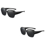 Polarised Round Cat-Eye Sunglasses