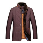 Charles™ | Warm Vintage Quilted Fur-Collar Jacket
