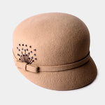 Eleanor Wool Cloche Beret