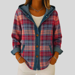 Hildred™ | Hooded Plaid Shacket