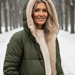 Ester | Cappotto Invernale in Sherpa