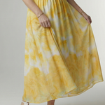 Sylin | Gathered Halter Midi Dress