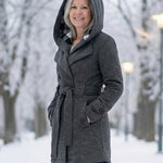 Zelinda | Cappotto in Lana a Quadri