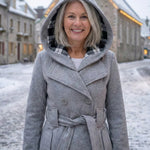 Zelinda | Cappotto in Lana a Quadri