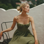 Tamara | Long Midi Dress with Corset