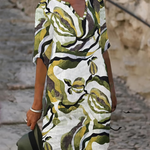 Emma | Robe Estivale à Imprimé Botanique