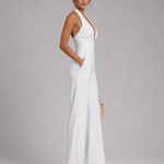Nymera | Halter Neck Wide Leg Sleeveless Jumpsuit