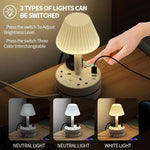 Bedside Lamp with Charging Hub