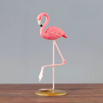 Coastal Flamingo Trio