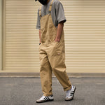 American Retro Loose Casual Overalls