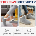Fleece-Lined Indoor Slipper Socks