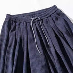 Japanese Embroidered Oversized Corduroy Pants