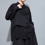 Fake Two-piece Loose Casual Shirt