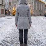 Zelinda | Cappotto in Lana a Quadri