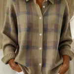 Fiammetta | Cardigan in Maglia a Quadri
