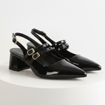 Victoria Slingback Heels