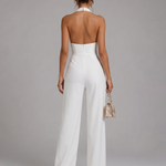 Nymera | Halter Neck Wide Leg Sleeveless Jumpsuit