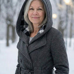 Zelinda | Cappotto in Lana a Quadri