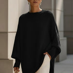 Ludovica | Maglione Oversize con Scollo Ampio