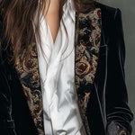 Regina | Ornate Longline Blazer
