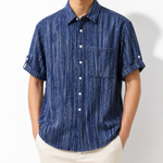 Spencer Striped Button-Up Shirt