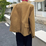 Irregular Retro Wool Jacket