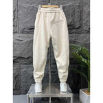 Casual Cuffed Loose Harem Pants