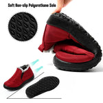 Women's Plush-Lined Winter Ankle Boots