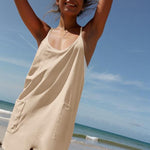 Zeagoo Jumpsuit Short Summer Sleeveless Rompers (DE Only)