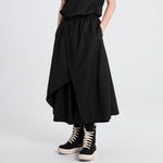 Irregular Lace-up Loose Culottes