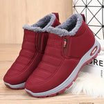 Unisex Plush Lined Winter Low Cut Boots