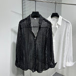 Hollow Loose Casual Shirt