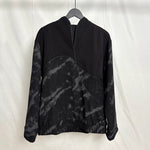 Retro Abstract Ripple Print Long-sleeved Sweatshirt