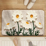 Plush Petal Bath Mat