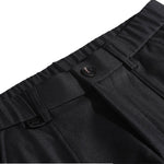 Semi Elastic Waist Casual Shorts