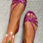 Geneva | Gold Sandals Summer Elegance