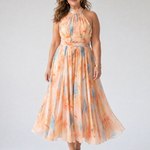Elin | Soft Halter Midi Dress