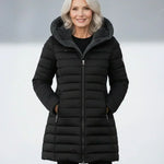 Women's Quilted Fleece Lined Winter Jacket