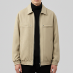 Gael Suede Bomber Jacket