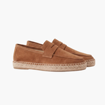 Riviera | Espadrillas in Camoscio — Marrone
