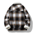 Arden Plaid Fleece-Lined Jacket