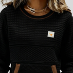 Noelle™ | Crew Neck Colorblock Sweatshirt
