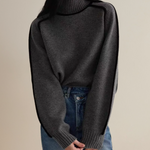 V|C - Contrast Piped Turtleneck Sweater Evelyn